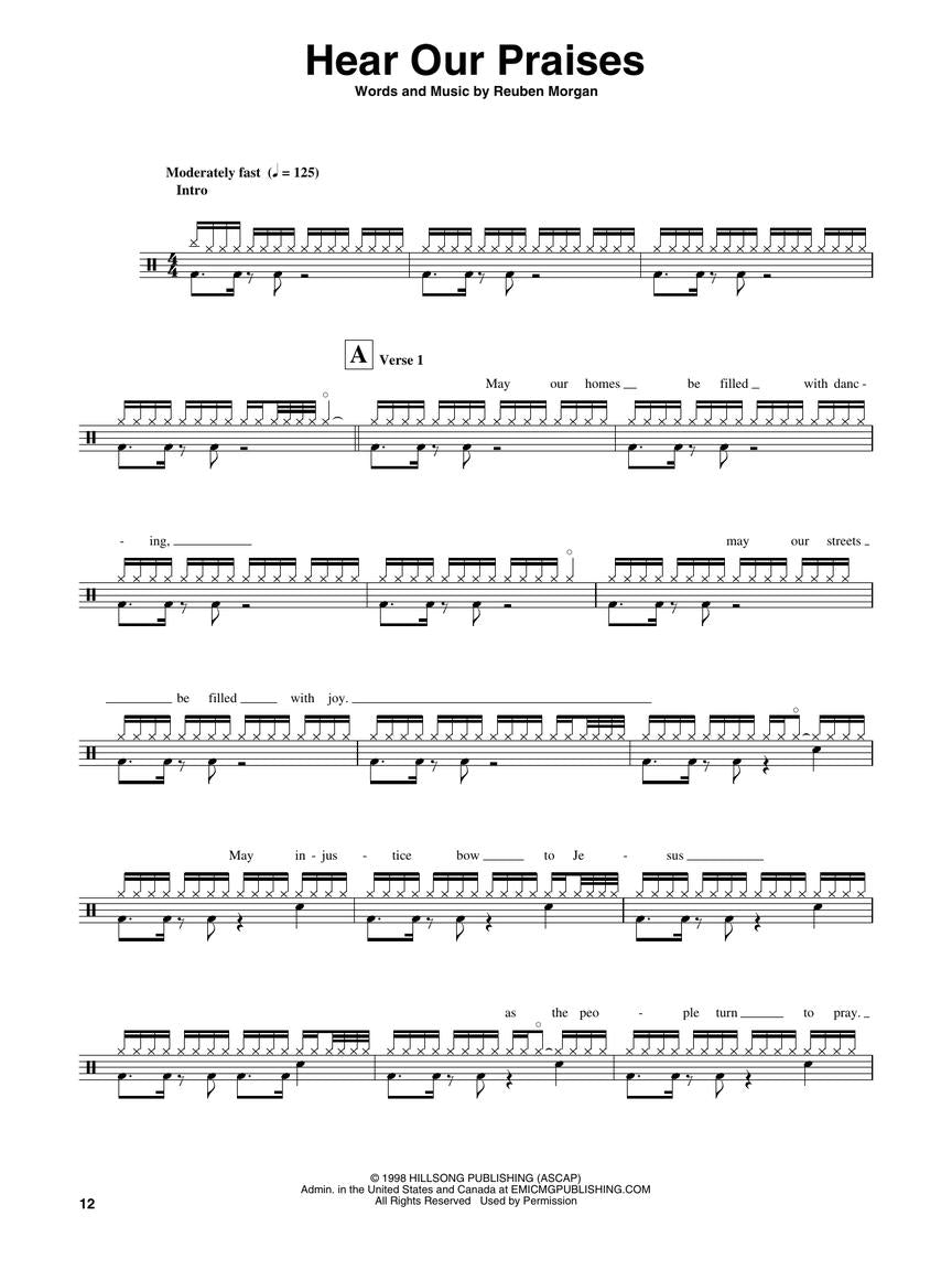 Modern Worship Drum Play Along Volume 27 Book/Ola