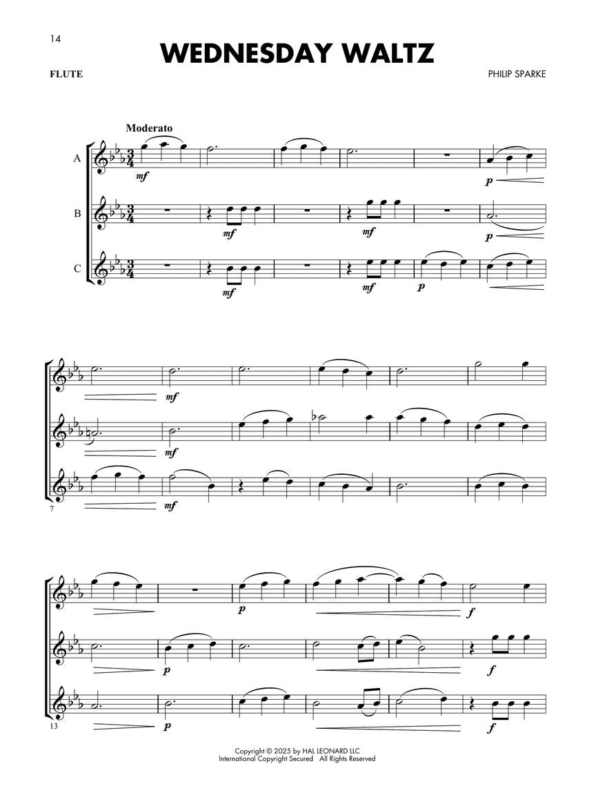 Essential Elements Flex Trios - Flute Edition Book
