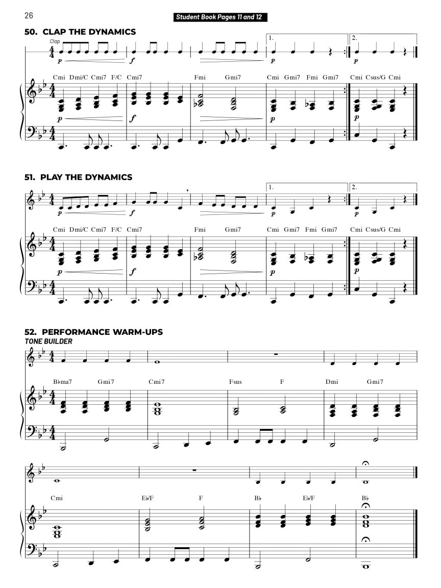 Essential Elements For Band Piano Accompaniment Book 1 (New 2025 Release)