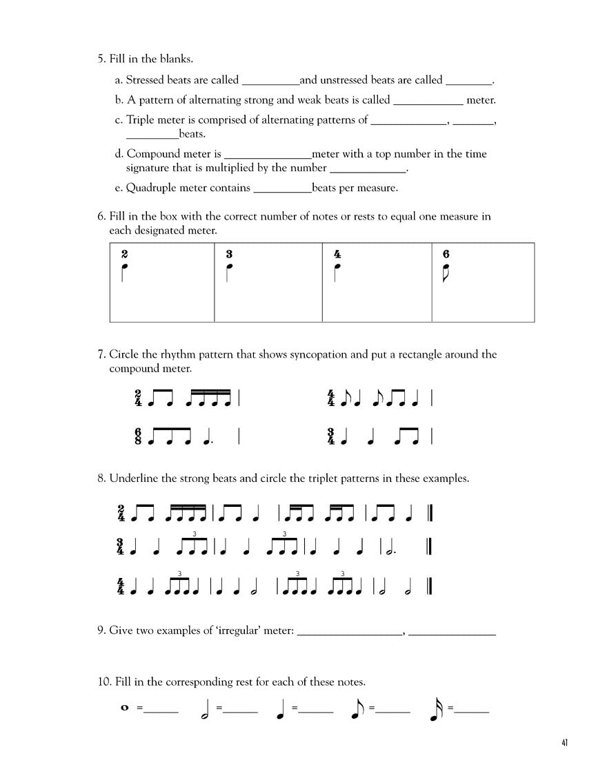 Thirty Days To Rhythm Book- Ready to Use Lessons and Reproducible Sheets
