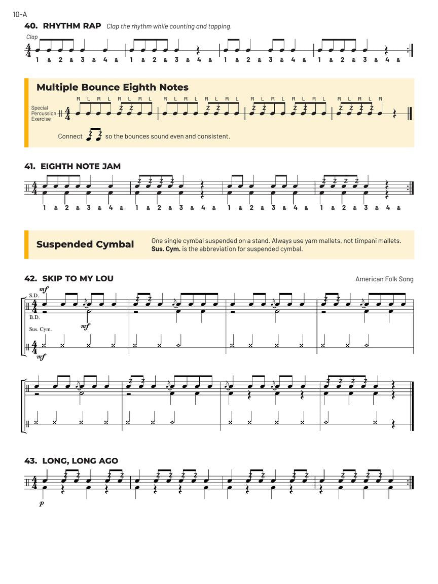 Essential Elements For Band Percussion Book 1 (Book/Olm) - New Edition Release 2025
