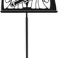 Manhasset Noteworthy Trombone Design Music Stand - Black