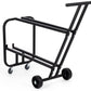 Manhasset Short Storage Cart In Black - Holds 13 Music Stands Musical Instruments & Accessories
