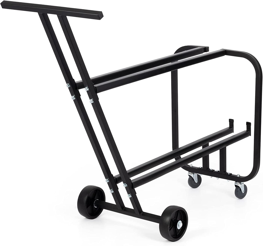 Manhasset Short Storage Cart In Black - Holds 13 Music Stands Musical Instruments & Accessories