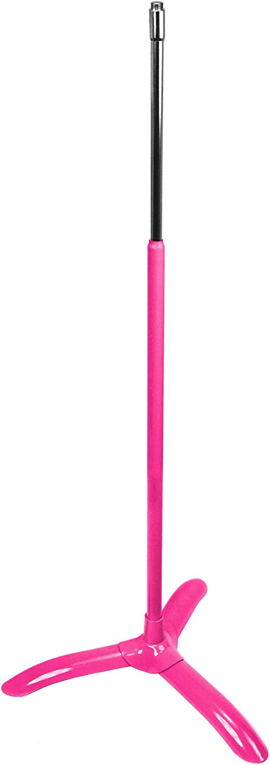 Manhasset Chorale Microphone Stand - Hot Pink. Musical Instruments & Accessories