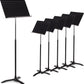 Manhasset Symphony Music Stand - Black 6 Pack Musical Instruments & Accessories