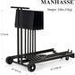 Manhasset Harmony Stand Cart In Black - Holds 15 Music Stands Musical Instruments & Accessories