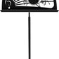 Manhasset Noteworthy Drum Set Design Music Stand - Black