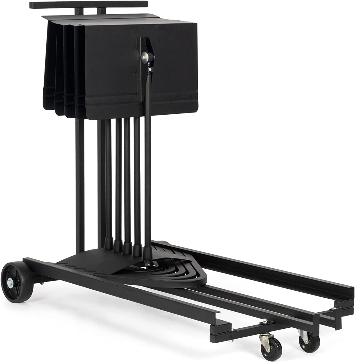 Manhasset Harmony Stand Cart In Black - Holds 15 Music Stands Musical Instruments & Accessories