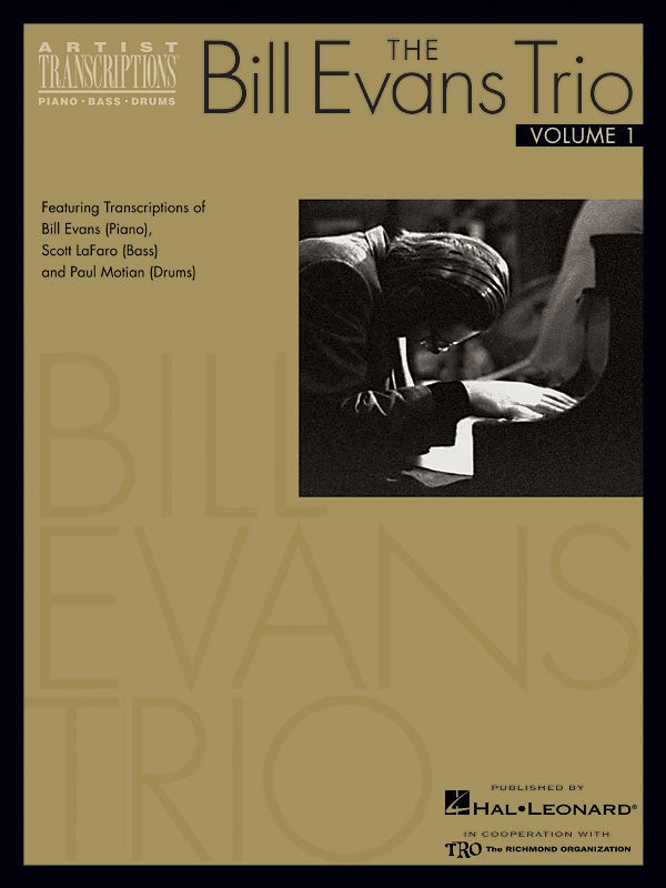 Bill Evans Trio Volume 1 Artist Transcriptions Book