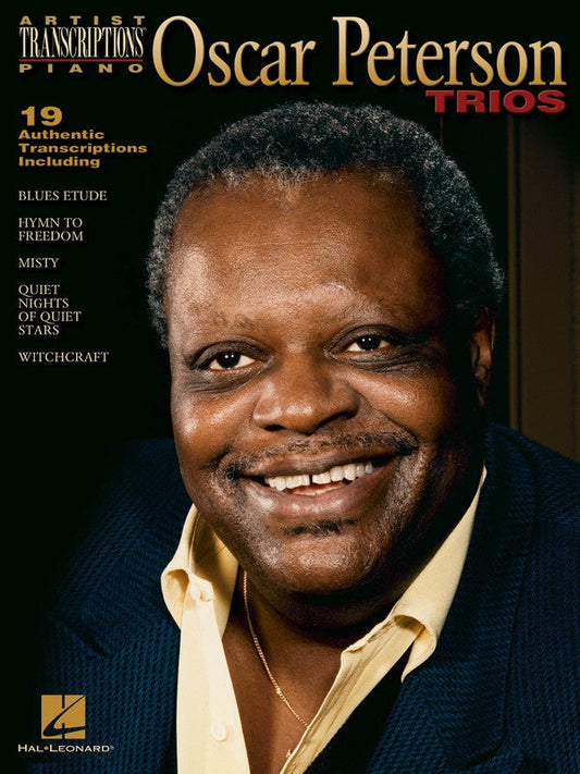 Oscar Peterson Trios Artist Transcriptions Piano Book