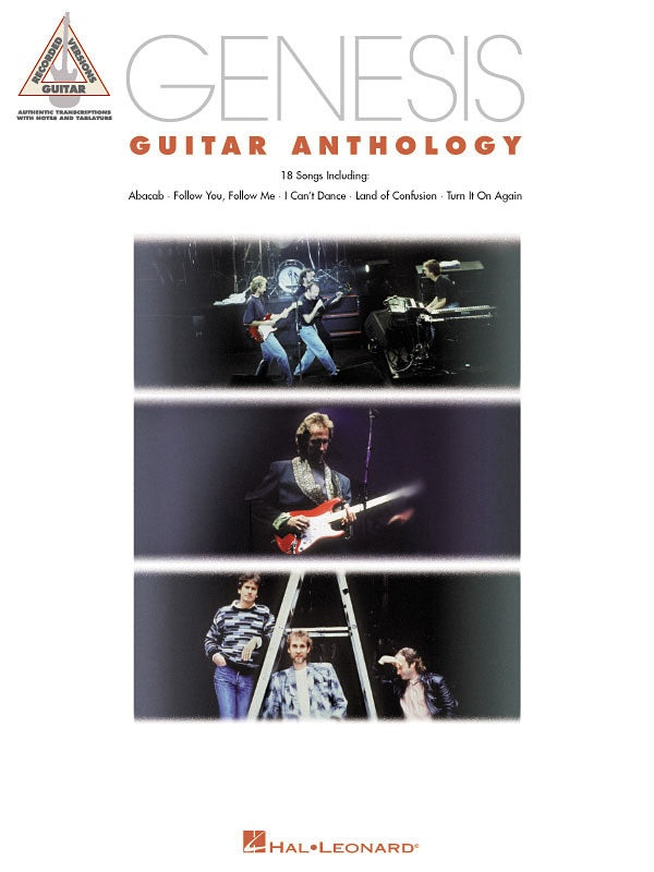 Genesis Guitar Anthology Guitar Tab Book