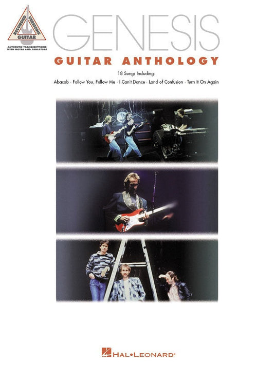 Genesis Guitar Anthology Guitar Tab Book