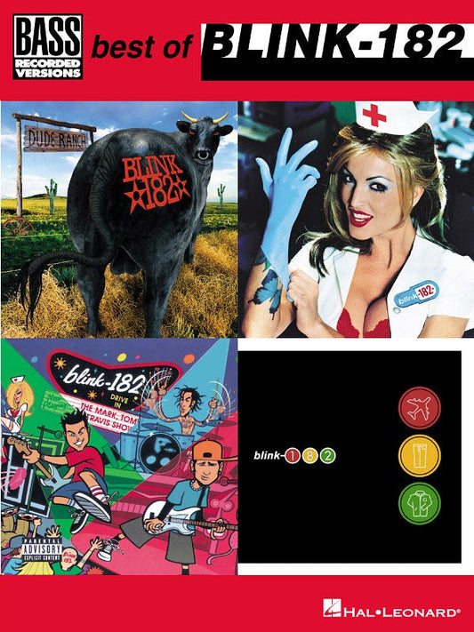 The Best Of Blink 182 Bass Tab Book