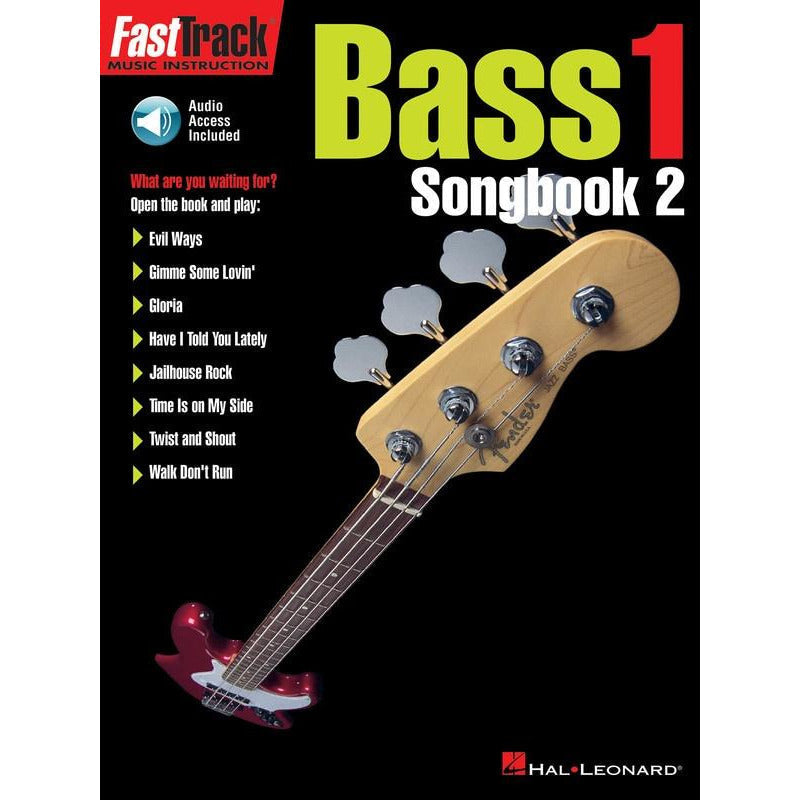 FASTTRACK BASS SONGBOOK 2 LEVEL 1 BK/OLA - Music2u