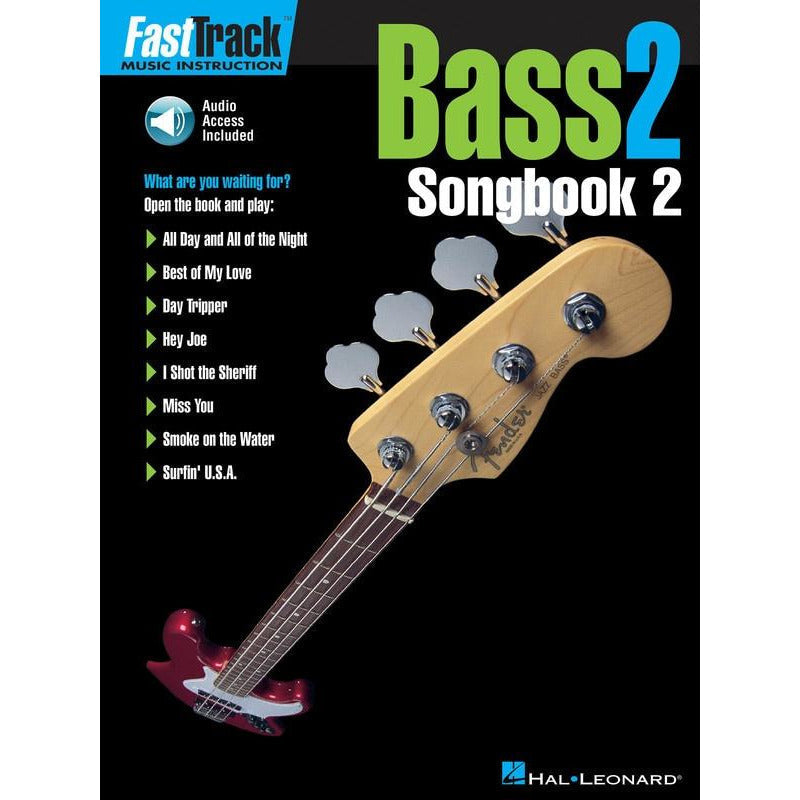 FASTTRACK BASS SONGBOOK 2 LEVEL 2 BK/CD - Music2u