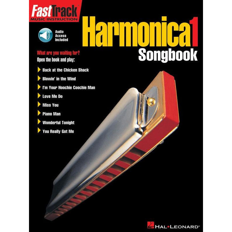 FASTTRACK HARMONICA SONGBOOK 1 BK/OLA - Music2u