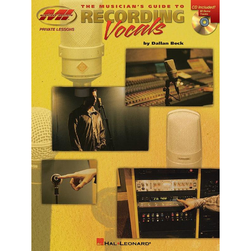 Musicians Guide To Recording Vocals Book/Cd