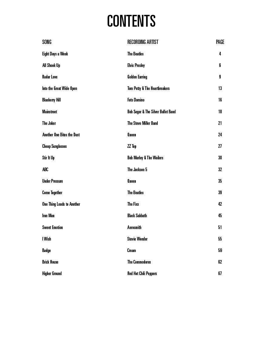 Hal Leonard Bass Method - Even More Easy Pop Bass Lines Book