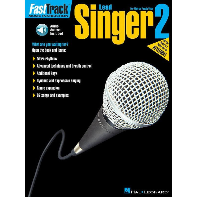 FASTTRACK LEAD SINGER METHOD LVL 2 BK/CD - Music2u