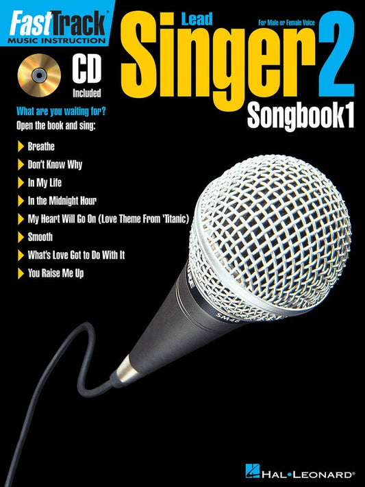 Fasttrack Lead Singer Songbook 2 Bk/Cd