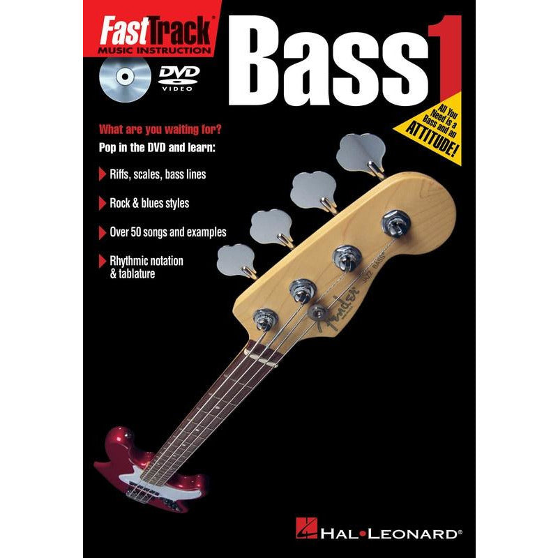 FASTTRACK BASS METHOD 1 DVD - Music2u