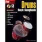 FASTTRACK DRUMS ROCK SONGBOOK BK/CD - Music2u