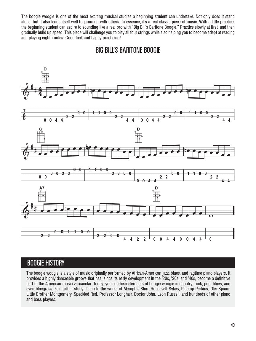 Hal Leonard Baritone Ukulele Method Book 1