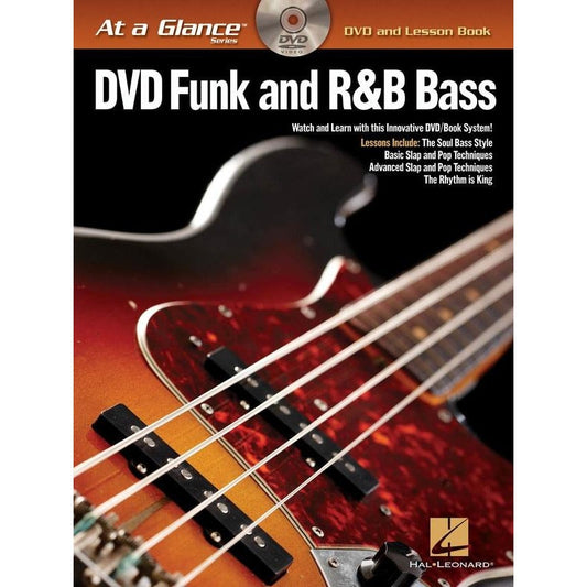 At A Glance Funk And R&B Bass Bk/Dvd