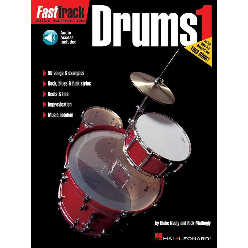 FASTTRACK DRUMS BK 1 BK/OLA - Music2u