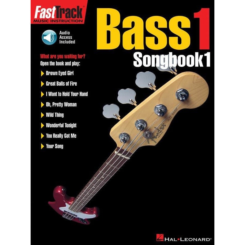 FASTTRACK BASS SONGBOOK 1 LEVEL 1 BK/OLA - Music2u
