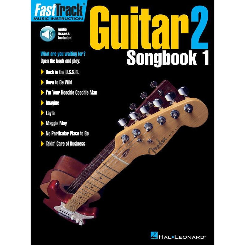 FASTTRACK GUITAR SONGBOOK 1 LEVEL 2 BK/OLA - Music2u