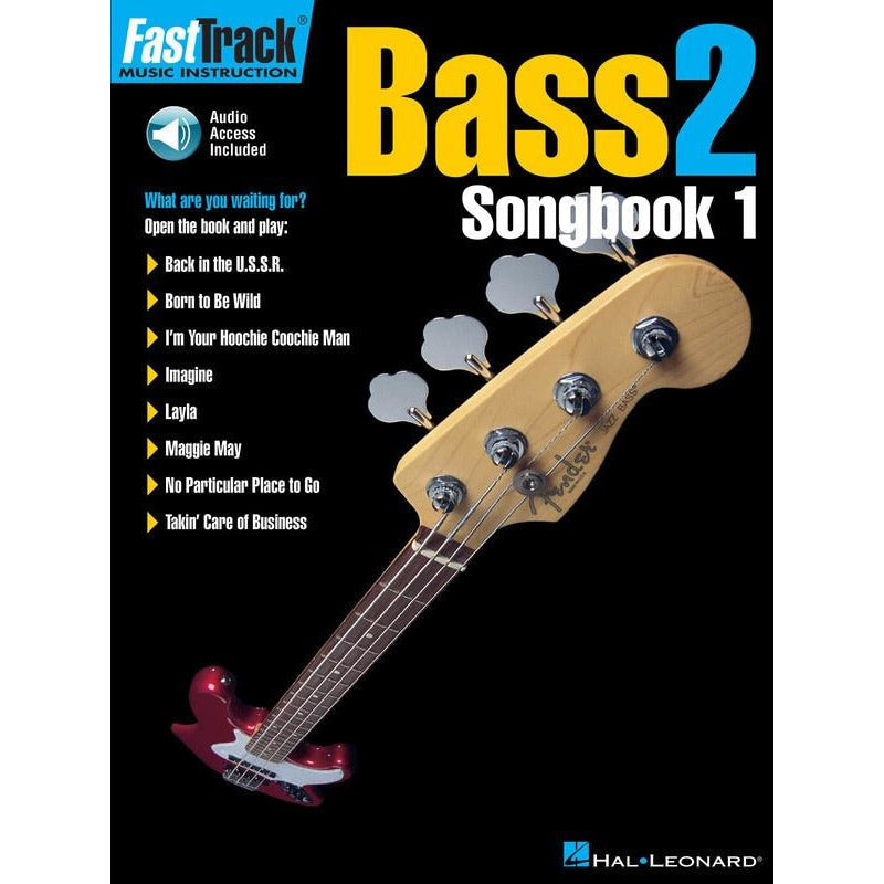 FASTTRACK BASS SONGBOOK 1 LEVEL 2 BK/OLA - Music2u