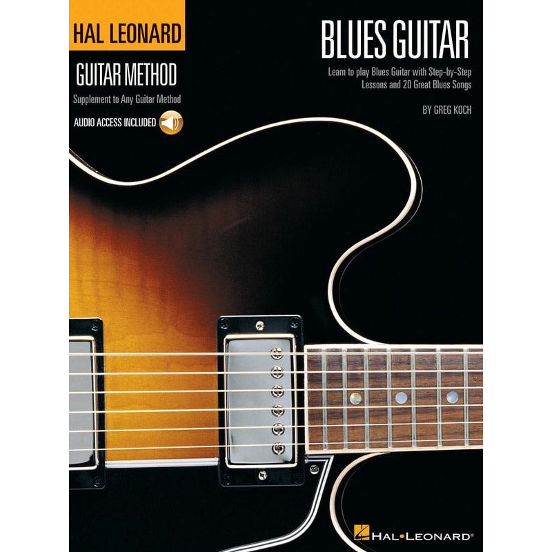 HL GUITAR METHOD BLUES GUITAR BK/OLA - Music2u