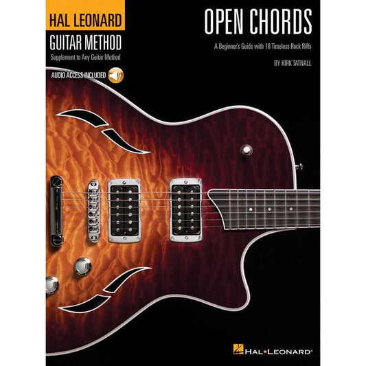 HL GUITAR OPEN CHORDS BK/CD - Music2u