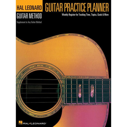 HL GUITAR PRACTICE PLANNER - Music2u