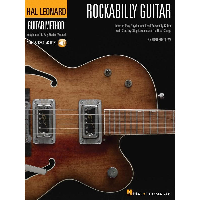 HL GUITAR METHOD ROCKABILLY GUITAR BK/OLA - Music2u