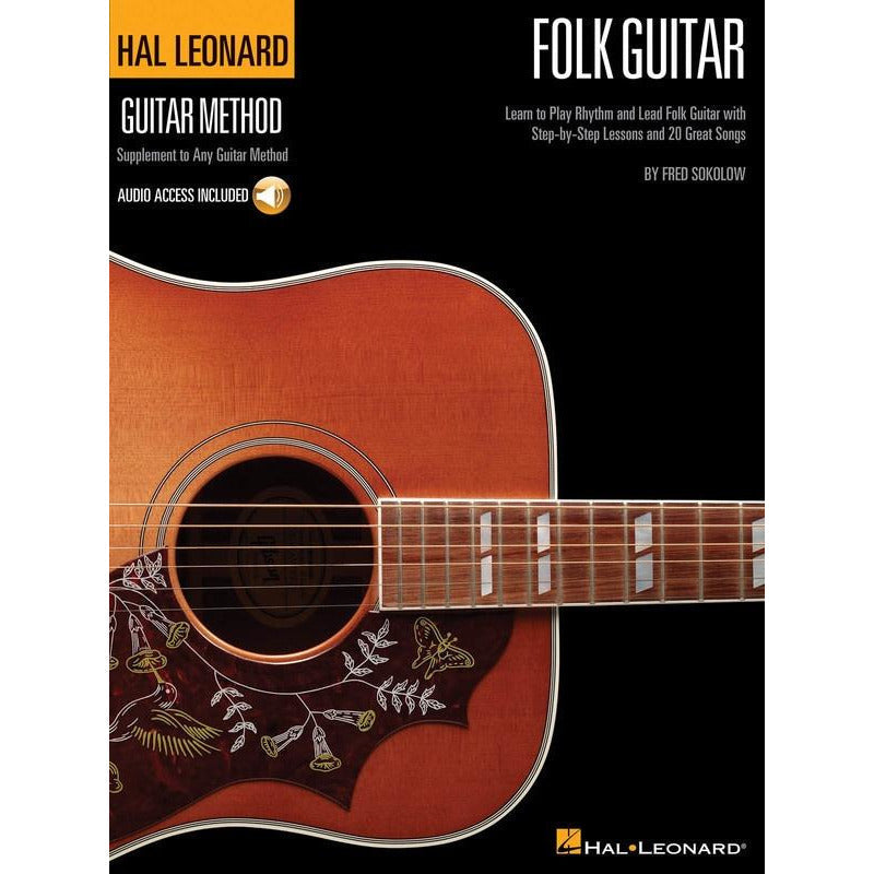 HL FOLK GUITAR METHOD BK/CD - Music2u