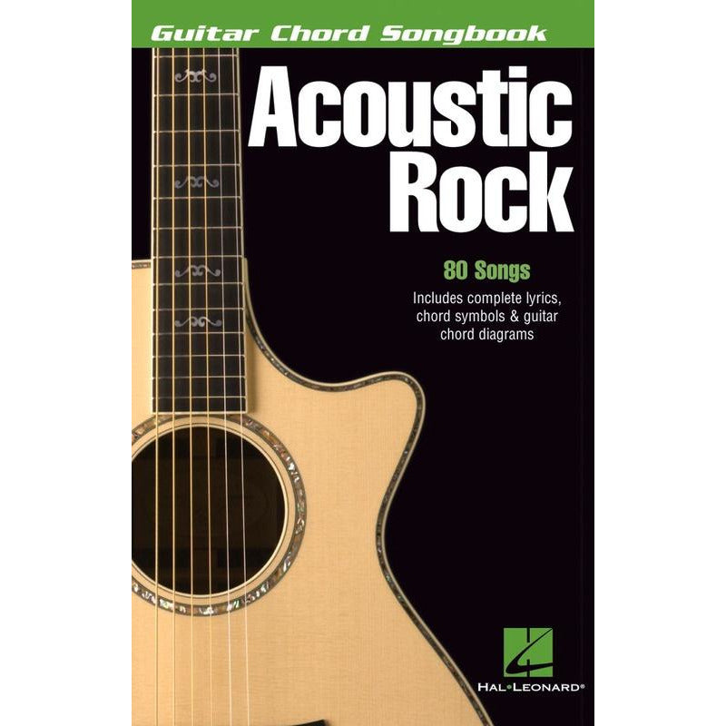 GUITAR CHORD SONGBOOK ACOUSTIC ROCK - Music2u