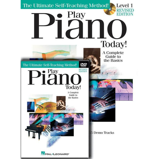 Play Piano Today Beginner Pack Bk/Cd/Dvd
