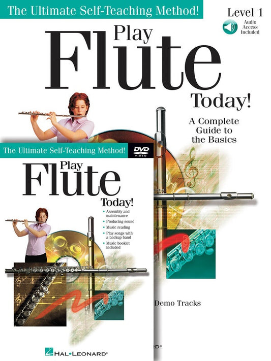 Play Flute Today Beginner Pack Bk/Cd/Dvd