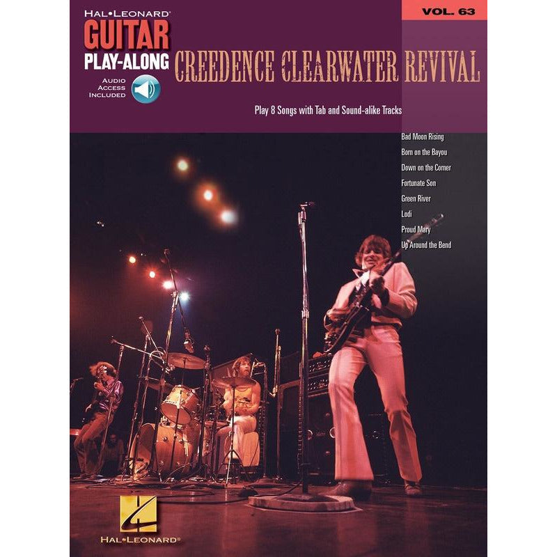 Creedence Clearwater Revival Guitar Playalong V63 Bk/Cd