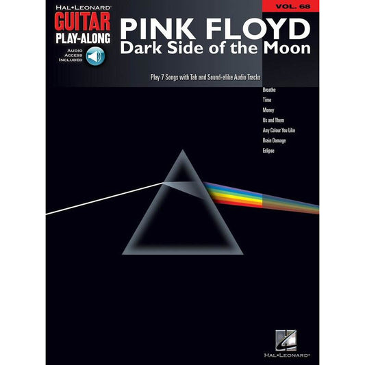 Dark Side Of The Moon Guitar Play Along Volume 68 Book/Ola