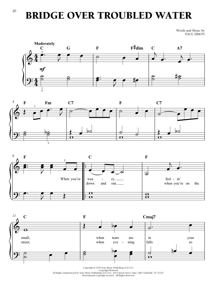 First 50 Most Beautiful Songs You Should Play on the Piano (New Release)