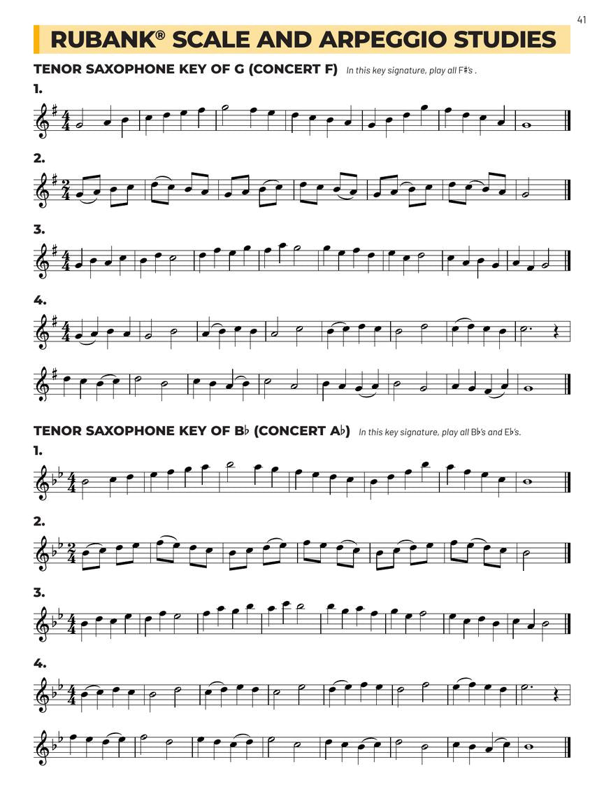 Essential Elements For Band Tenor Saxophone Book 1 (Book/Olm) - New Edition Release 2025