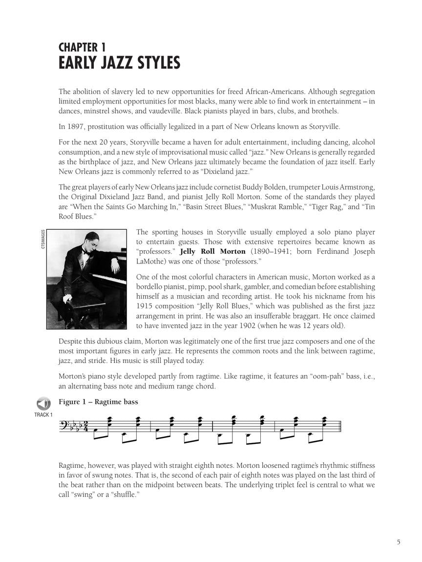 New Orleans Piano Styles - Book and Online Audio
