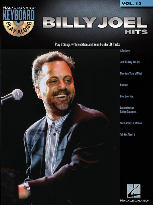 Billy Joel Favorites Keyboard Play Along Bk/Cd V
