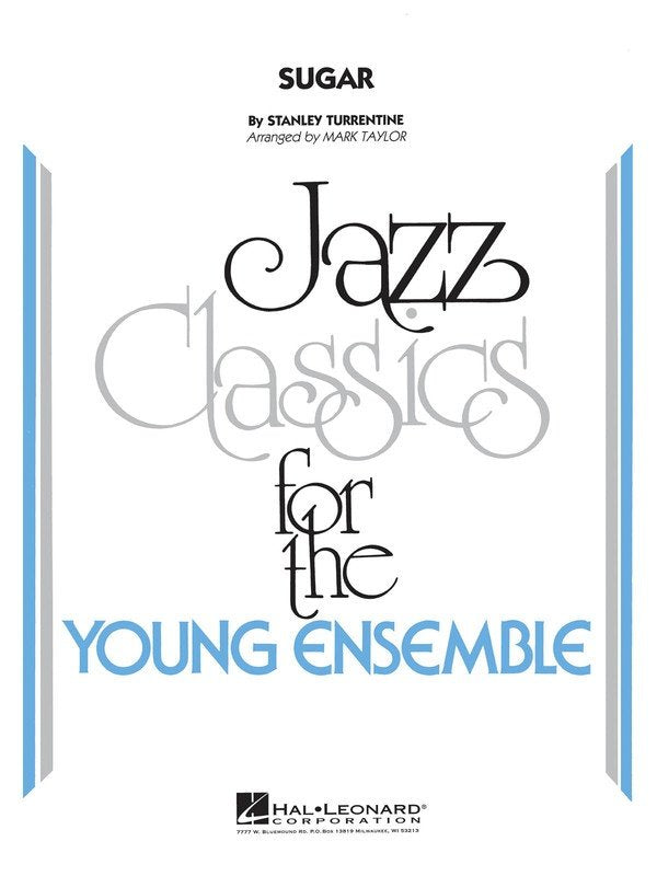Sugar For Jazz Ensemble Je3 Sc/Pts