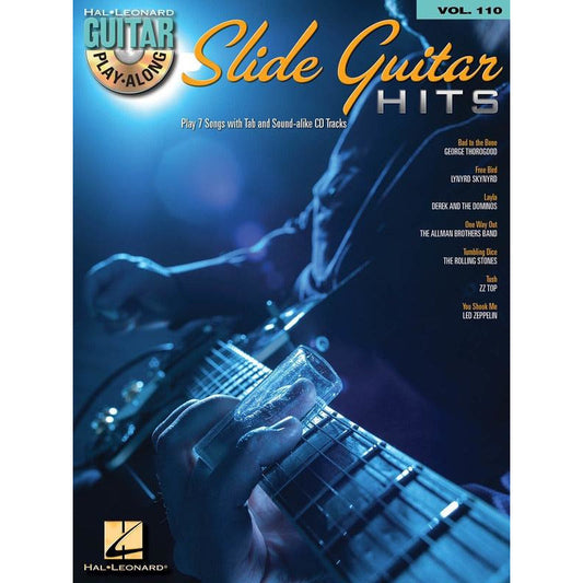 Slide Guitar Hits Guitar Play Along V110 Bk/Cd
