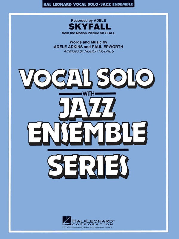 Skyfall Je3-4 Vocal Solo Voje3-4 Sc/Pts